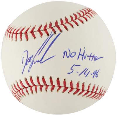 Lot #739 NY Pitchers: Cone, Gooden, and Guidry (3) Signed Baseballs - Image 1