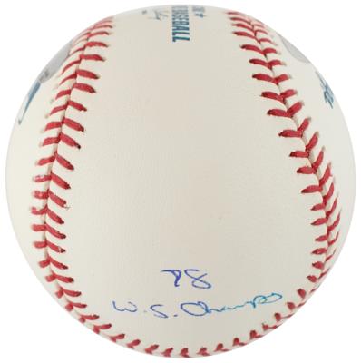 Lot #739 NY Pitchers: Cone, Gooden, and Guidry (3) Signed Baseballs - Image 6