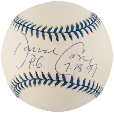 Lot #739 NY Pitchers: Cone, Gooden, and Guidry (3) Signed Baseballs - Image 7