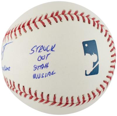 Lot #744 NY Yankees Pitchers: Duren, Reynolds, and Shantz (3) Signed Baseballs - Image 3