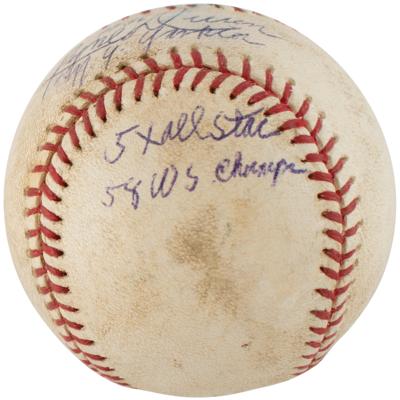 Lot #744 NY Yankees Pitchers: Duren, Reynolds, and Shantz (3) Signed Baseballs - Image 6
