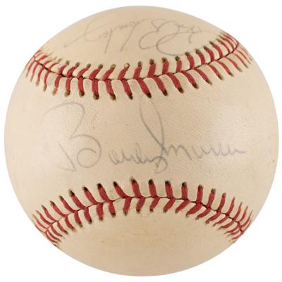 Lot #740 NY Yankees (3) Multi-Signed Baseballs - Image 2