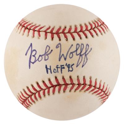 Lot #748 NY Yankees: MacPhail and Wolff (2) Signed Baseballs - Image 2