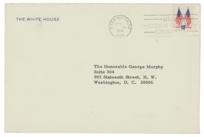Lot #32 Richard Nixon Typed Letter Signed as President - Image 2