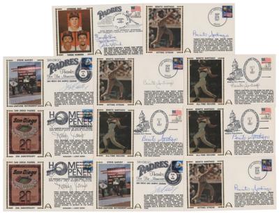 Lot #760 San Diego Padres (11) Signed Covers with Tony Gwynn - Image 1