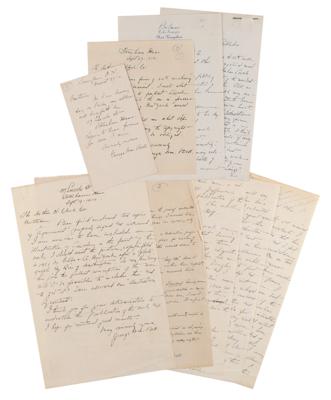Lot #73 Abraham Lincoln: G. W. Bell Manuscript and Letters - Image 3