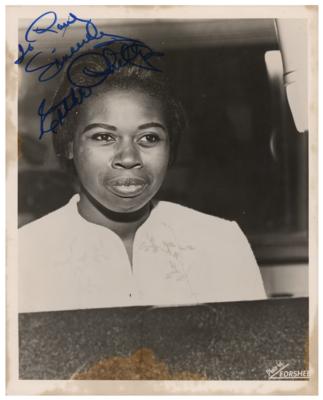 Lot #586 Esther Phillips Signed Photograph - Image 1