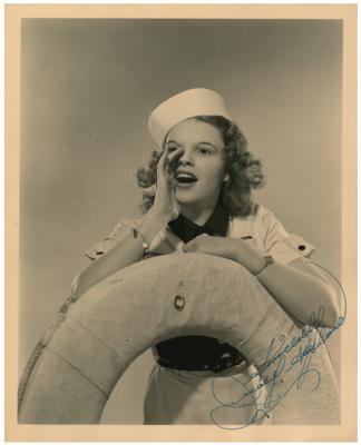 Lot #620 Judy Garland Signed Photograph