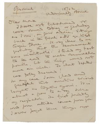 Lot #133 King Edward VIII: Samuel Hoare Autograph Letter Signed - Image 1
