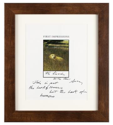 Lot #441 The Wyeth Family (6) Signed Items - Image 4