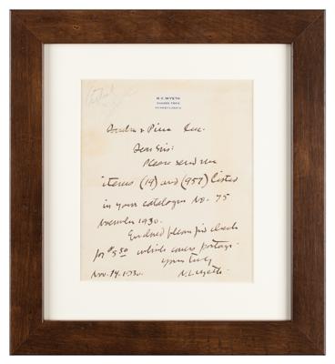 Lot #441 The Wyeth Family (6) Signed Items - Image 5