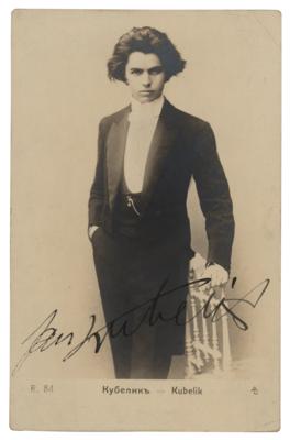 Lot #536 Jan Kubelik Signed Photograph