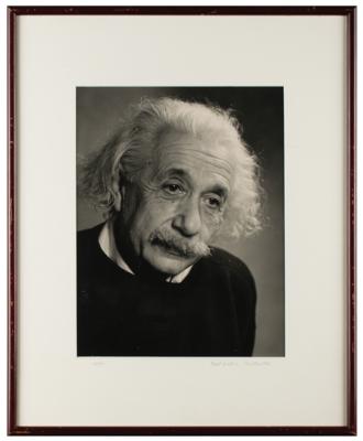 Lot #120 Albert Einstein Limited Edition Photograph by Fred Stein - Image 1
