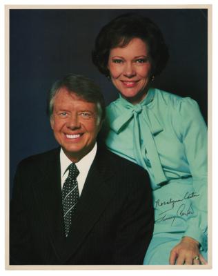 Lot #47 Jimmy and Rosalynn Carter Signed