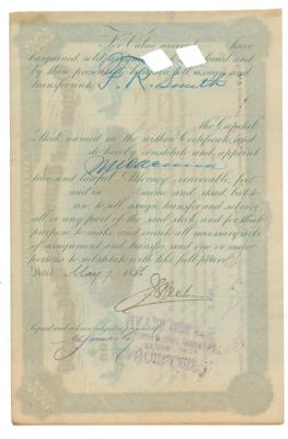Lot #154 Jules Bache Document Signed - Image 2