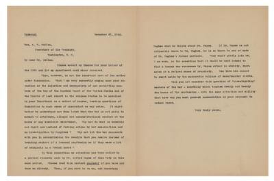 Lot #245 Andrew Mellon Typed Letter Signed - Image 2