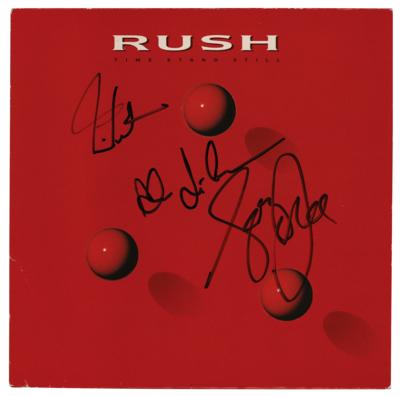 Lot #596 Rush Signed 45 RPM Record