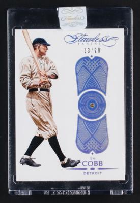 Lot #838 2017 Panini Flawless Ty Cobb Diamond (13/20) - Image 1