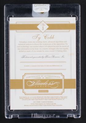 Lot #838 2017 Panini Flawless Ty Cobb Diamond (13/20) - Image 2