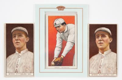 Lot #770 1909-11 T206 and T207 Tobacco Cards Lot of (3)