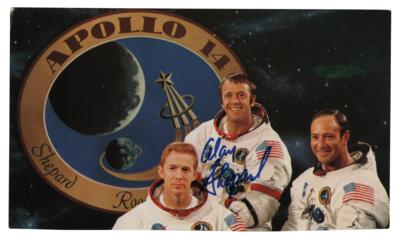 Lot #428 Alan Shepard Signed Postcard - Image 1