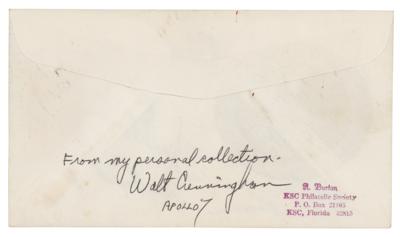 Lot #409 Apollo 14 Signed 'Launch Day' Cover - From the Collection of Walt Cunningham - Image 2