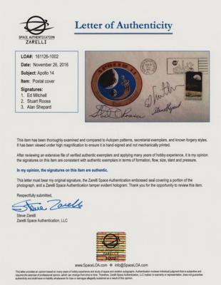 Lot #409 Apollo 14 Signed 'Launch Day' Cover - From the Collection of Walt Cunningham - Image 3