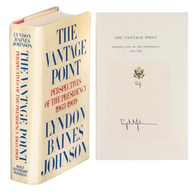 Lot #66 Lyndon B. Johnson Signed Book