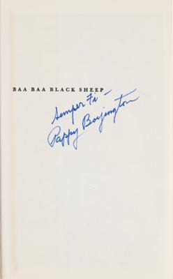 Lot #354 Pappy Boyington Signed Book - Image 2