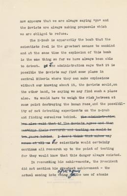 Lot #19 Eleanor Roosevelt Typed Letter Signed - Image 2