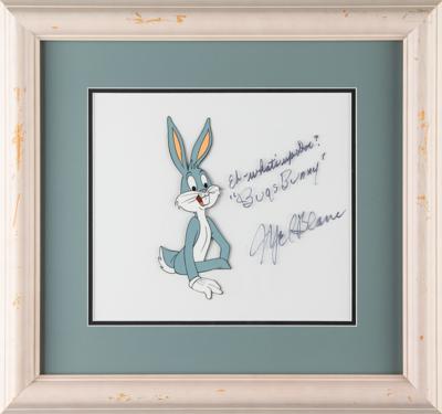 Lot #460 Mel Blanc: Bugs Bunny Signed Production Cel with Production Drawing - Image 2