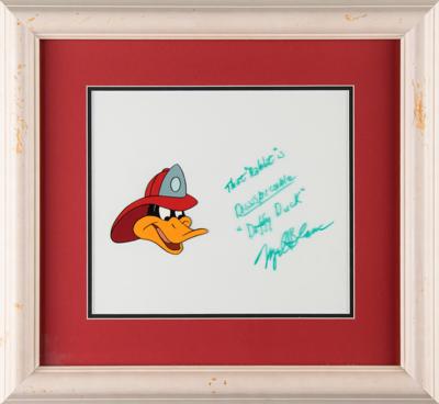 Lot #462 Mel Blanc: Daffy Duck Signed Production Cel - Image 2