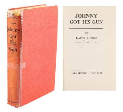 Lot #519 Dalton Trumbo Signed Book Presented to Kirk Douglas - Image 2