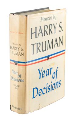 Lot #93 Harry S. Truman Signed Book - Image 3