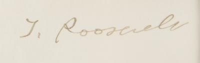 Lot #15 Theodore Roosevelt Typed Letter Signed - Image 3