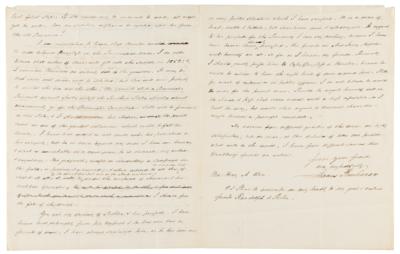 Lot #9 James Buchanan (6) Autograph Letters Signed - Image 6
