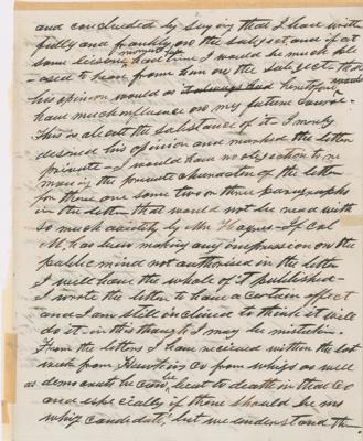 Lot #11 Andrew Johnson Autograph Letter Signed - Image 3