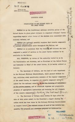 Lot #24 Harry S. Truman Typed Letter Signed as President - Image 2