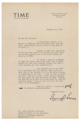 Lot #21 Franklin D. Roosevelt (3) Typed Letters Signed - Image 8