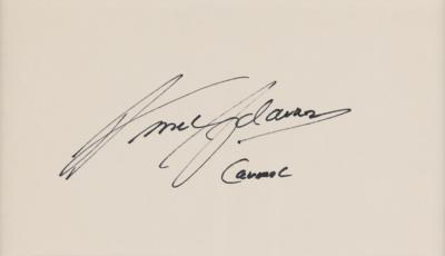 Lot #442 Ansel Adams Signature Display - Image 2