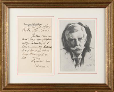 Lot #214 Oliver Wendell Holmes, Jr. Autograph Letter Signed - Image 2