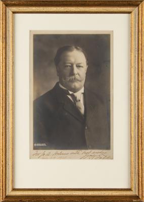 Lot #17 William H. Taft Signed Photograph as President - Image 3