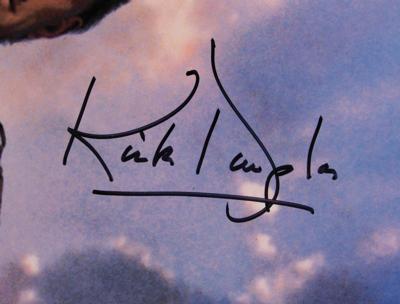 Lot #647 Kirk Douglas Signed Spartacus Poster - Image 2