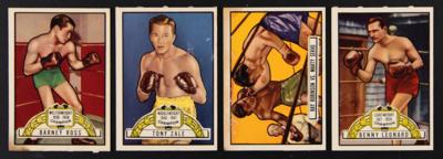 Lot #890 1910-51 Boxing Cards Lot of (12) with Jack Johnson and Sugar Ray Robinson - Image 3