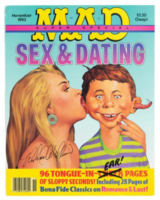 Lot #457 MAD Magazine: Richard Williams Original Painting for the 'Sex & Dating' Front Cover - Image 3