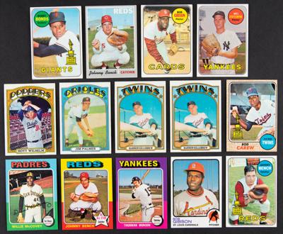Lot #796 1968-1975 Topps Baseball HOF Lot of (15) with Bench RC, Gibson, and Palmer - Image 2