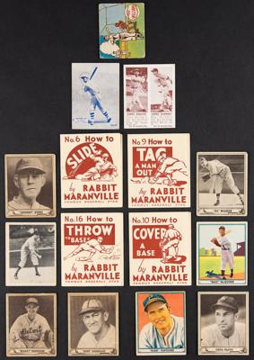 Lot #771 1930s-40s Baseball Card Lot of (16) with Williams, Cochrane, and Dickey - Image 2