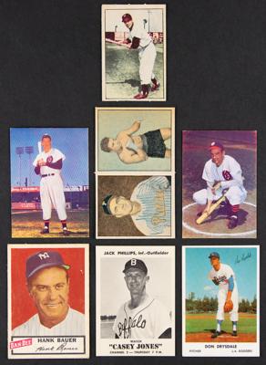 Lot #773 1940s-60s Baseball Stars 'Oddball' Card Lot of 
(9) with Ott, Rizzuto, and Berra - Image 2