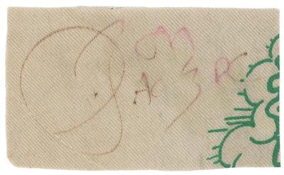 Lot #555 AC/DC: Bon Scott Signature