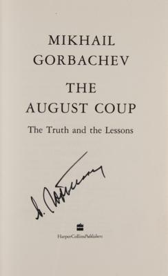 Lot #202 Mikhail Gorbachev Signed Book - Image 2